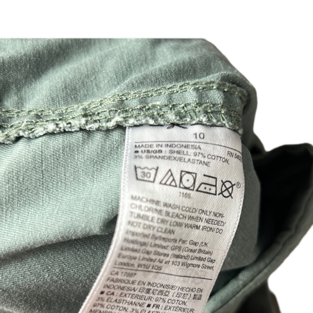 GAP Gap for Good Girlfriend Khaki Short Size 10 in Camouflage High Rise … - Picture 5 of 9